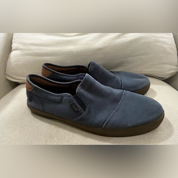 Chrome Industries Dima Blue Canvas Slip On Cycling Walking Casual Shoes  10.5 - Picture 2 of 7